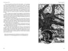 Two pages from "Ghosts and Legends of Charleston, South Carolina" by Schiffer Publishing, Ltd. show a striking black-and-white photo of a sprawling oak tree, an inset close-up, and chilling details about its eerie history and local ghost stories.