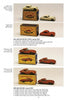 Three pairs of vintage Jaguar XK120 Matchbox cars (cream, red, metallic red), each shown boxed, with captions, values, and references from Collecting Matchbox by Schiffer Publishing, Ltd.