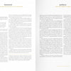 Two pages from Schiffer Publishing, Ltd.'s "Glass Art" display the Foreword and Preface in dense black text, divided by a crease. Light gold headings reflect the refined style of contemporary glass art.