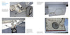 A collage of four close-ups displays landing gear and access panels on the F/A-18E/F Super Hornet and EA-18G Growler, showcasing detailed features of these jets from Schiffer Publishing, Ltd.