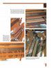 A step-by-step collage from *The Techniques and Art of Weaving* by Schiffer Publishing, Ltd. features close-ups of colorful fabric, hands adjusting threads, warp threads, and loom parts, with text instructions on various weaving techniques.