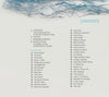 The table of contents in Artistry in Fiber, Vol. 1 (Schiffer Publishing, Ltd.) lists sections like Foreword, Preface, and The Artists, featuring wall-mounted and contemporary fiber art, plus blue abstract line art at the top with page numbers.
