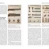 Two pages from "History of the Mauser Rifle in Chile" by Schiffer Publishing, Ltd. display detailed diagrams, photos, and labeled components of Chilean Mauser rifles, showing their history against a clean white background.