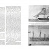 A two-page spread from "The Confederate Steam Navy" by Schiffer Publishing, Ltd. features text on ship history and two black-and-white images: a Civil War steamship at sea and a labeled side-view diagram of a naval vessel’s structure.