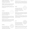 A page from Schiffer Publishing, Ltd.'s Painterly Days art book features text on painting ideas and circular, lace, and damask patterns, with small grayscale watercolor floral sketches of each pattern style in the margins.