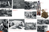 Ruhetag by Schiffer Publishing, Ltd. features black-and-white photos of WWII German soldiers—resting, in hammocks, and camping—with visible gear like stretchers and parachutes, plus labeled images highlighting Health and Hygiene.