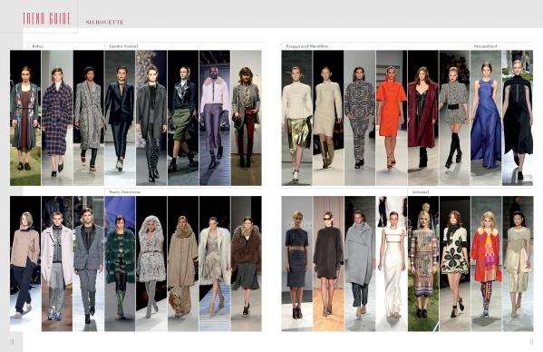 The SFP LookBook: Mercedes-Benz Fashion Week Fall/Winter 2014 Collections by Schiffer Publishing, Ltd. features runway models in bold prints, metallics, tailored suits, oversized coats, and dresses in both neutral and bright hues.
