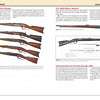 A catalog displays five Savage centerfire rifles—Model 1899 and 99 with wood stocks—plus a larger musket, all shown with informative text. Find these details in "A Collector's Guide to the Savage 99 Rifle" by Schiffer Publishing, Ltd.
