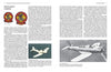 A spread from "United States Navy and Marine Corps Aviation Squadron Lineage, Insignia, and History" by Schiffer Publishing, Ltd. shows Marine scout squadron text, two insignia, and WWII aircraft photos across the page.
