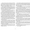 Page 35 of *The True Story of Miracle Man* by Schiffer Publishing, Ltd. shows two columns describing Arthur, a Chincoteague Pony filly named Moon, interactions with Arthur's mother Cynthia and a colt, set near stables and a stream.