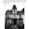 A black-and-white photo from Schiffer Publishing, Ltd.’s "Spooky Creepy New England" shows a large Victorian mansion with three people on the steps; its ornate woodwork and towers evoke the mystery of the Lizzie Borden House.
