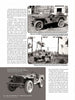 A page from "The Jeep: History of a World War II Legend" by Schiffer Publishing, Ltd. displays three black-and-white photos of Bantam and Ford WWII Jeep prototypes, plus text on their development, testing, and a jeep lifted by cables.