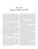 A page from Within the Power of Universal Mind, titled Chapter Eight: Energy is Formed by Mind, features two columns discussing how thoughts and perceptions shape energy and reality through the Universal Mind.
