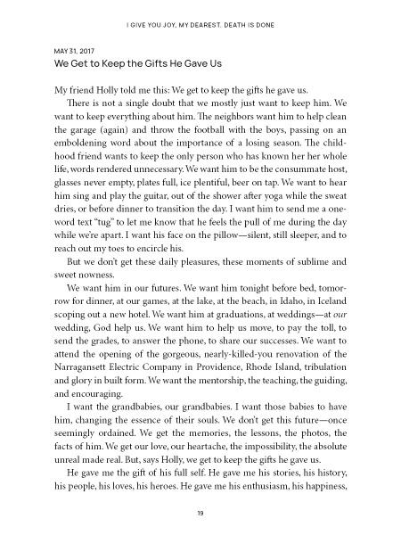 A page from In Bohemia by Schiffer Publishing, Ltd., dated May 31, 2017, set in Wellesley, MA, reflects on memories, loss, and the impact of kindness and joy. Page number 79 appears at the bottom.