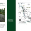 Delaware River Reflections by Schiffer Publishing, Ltd. features a two-page spread with a river scene, a map of the Upper Delaware, text about the river’s start in Hancock, NY, and a photo of misty hills—highlighting this vital East Coast water source.