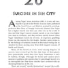 Ghosts, Gangsters, and Gamblers of Las Vegas by Schiffer Publishing, Ltd. delves into haunted Las Vegas, its high suicide rates linked to gambling and alienation, and references suicides at San Francisco’s Golden Gate Bridge.