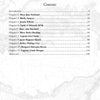 The contents page of Chesapeake Women by Schiffer Publishing, Ltd. features an Introduction, ten chapters each named after a woman, and an Afterword with page numbers. A faint nautical map in the background evokes Chesapeake Bay’s heritage.