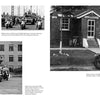 Four WWII-era black-and-white photos depict military police with Harley-Davidson WLA motorcycles. Group parades, officers on bikes, and a lone officer outside a brick building are shown. By Schiffer Publishing, Ltd.