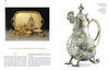 Beyond Fabergé" by Schiffer Publishing, Ltd. showcases ornate silver and gold tableware—cups, bowls, and containers crafted by imperial Russian jewelers, plus a lion’s head spouted pitcher inspired by Romanov splendor.