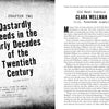 The left chapter title page reads “Dastardly Deeds in the Early Decades of the Twentieth Century (1900–1919),” while the right page of *California's Deadly Women* (Schiffer Publishing, Ltd.) starts Clara Wellman’s story from Riverside County.