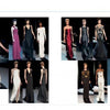 Models showcase top fashion trends in gold, black, white, red, and metallic tones from The SFP LookBook: Mercedes-Benz Fashion Week Fall 2013 Collections by Schiffer Publishing, Ltd.