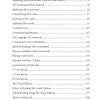 The Art of Lenormand Reading by Schiffer Publishing, Ltd. features a table of contents listing chapters on Lenormand cards, their meanings, the Grand Tableau, spreads, card combinations, reading techniques, and divination guidance.