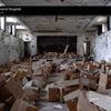 Urban Atrophy by Schiffer Publishing, Ltd. captures scenes like an abandoned, decaying room at DC General Hospital in Washington, DC—scattered boxes, peeling walls, a broken stage—showcasing the haunting beauty of forgotten mid-Atlantic sites.