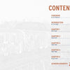 The “Born to Run” table of contents by Schiffer Publishing, Ltd. lists chapters with page numbers over a background image of NYC subway graffiti, showcasing rare urban graffiti photography.