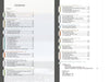 The table of contents from "Scenic Seattle" by Schiffer Publishing, Ltd. lists chapters and page numbers for attractions, museums, parks, neighborhoods, and top photo spots, shown in two columns across two pages.