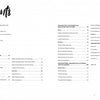 Table of contents page from "The Painted Word" by Schiffer Publishing, Ltd., listing chapters on tools, surfaces, letterforms, brush lettering, word art inspiration, mixed media projects, calligraphy techniques, and more with page numbers.