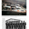 A vintage photo from Schiffer Publishing, Ltd.'s "Vultures Over Israel" shows a French Dassault MD 450 Ouragan in flight and eight pilots from Israel’s Squadron 119, similar to the Vautour crews of the Six Day War.