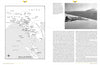 The left page of "The Tenth Air Force in World War II" by Schiffer Publishing, Ltd. shows a black-and-white Burma and Thailand map highlighting key Allied air operations; the right page displays an aircraft flying above columns of descriptive text.