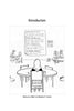 Cartoon from "Close Quarters" by Schiffer Publishing, Ltd.: A woman sits alone at a table facing a "Discrimination Policy" sign; her chair reads "Different." Nearby, others sit together—spotlighting women in male-dominated fields.