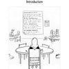 Cartoon from "Close Quarters" by Schiffer Publishing, Ltd.: A woman sits alone at a table facing a "Discrimination Policy" sign; her chair reads "Different." Nearby, others sit together—spotlighting women in male-dominated fields.