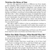 A page from Schiffer Publishing, Ltd.’s self-help book "Twist Your Fate," offering mindset shifts, synchronicity techniques, and practical tips to turn your luck around through positive thinking.