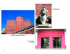 A collage from "Greetings from Buffalo, New York" by Schiffer Publishing, Ltd. features a grand red-brick hotel, an ornate exterior statue, and the “Hotel Statler” entrance—capturing classic Buffalo architecture and history in iconic photographs.