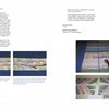 Scrap Happy Quilts from Georgia Bonesteel by Schiffer Publishing, Ltd. features step-by-step photo instructions on measuring, cutting, and arranging quilt patterns with a rotary cutter and ruler on a cutting mat.