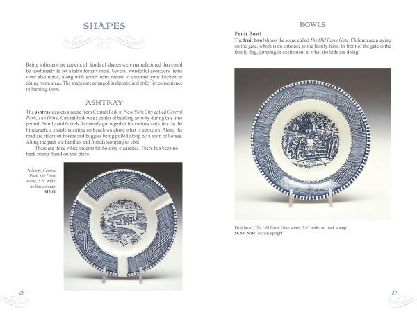 Currier and Ives Dinnerware: Shapes