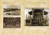 Two pages from "Fighting for Uncle Sam" by Schiffer Publishing, Ltd. feature sepia photos of Buffalo Soldiers, bands, and cavalry with captions about early 20th-century Trans-Mississippi West parade drills and musical performances.