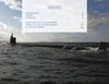 A US Navy fast-attack submarine moves through choppy waters beneath a cloudy sky, overlaid with a translucent table of contents from "The US Navy's Fast-Attack Submarines, Vol. 2" by Schiffer Publishing, Ltd.