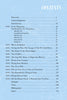 The table of contents page from Hunting the Wind by Schiffer Publishing, Ltd. features a light blue background, white text, subtle map graphics inspired by golden age aviation, and bold, italicized CONTENTS in the upper right corner.