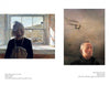 In Schiffer Publishing, Ltd.’s "Frozen Lives," two paintings depict: left, an elderly woman with gray hair by a sunlit window, looking away; right, a solemn, short-haired man beneath a broken light—evoking Wyeth’s quiet realism.