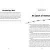 A book spread from "Notorious Crimes of the Upper Midwest" by Schiffer Publishing, Ltd. displays an intro note on the left and Chapter 1, "An Epoch of Homicide," with a barbed wire graphic above the title—an arresting start to true crime tales.