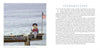 A soft doll in nautical attire sits on a pier beside a small American flag, evoking coastal charm. On the right, the text introduces "The Jersey Shore" from Schiffer Publishing, Ltd. against a white background.