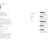 Poster Man by Schiffer Publishing, Ltd.: Left page has publishing info and credits with a small photo of Seymour Chwast of Push Pin Studios facing away; right page lists contents—Commerce, Causes, Information, Exhibits, and Lectures.