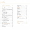The table of contents in OURstory Quilts by Schiffer Publishing, Ltd. lists section headings and chapter titles—like Our Basic Human Needs, Our Human Rights Heroes, Our Celebrations—in two columns with page numbers. Features civil rights and human rights quilts.