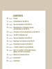 Table of contents page for "The German MG 34 and MG 42 Machine Guns" by Schiffer Publishing, Ltd., lists chapters on origins, usage, production, markings, accessories, mounts, and anti-aircraft fire. Brown text on white background.