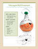 Holiday Fun" by Schiffer Publishing, Ltd. features a smiling face with a white toboggan hat and green pom-pom—ideal for painting gourds or making Christmas ornaments. Includes a black-and-white line drawing and a list of needed palette, brushes, and supplies.
