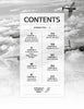 The table of contents page for Death from Above by Schiffer Publishing, Ltd. shows vintage WWII planes in flight, with chapters and pages outlining the Army Air Corps, Air Force history, and key WWII missions.