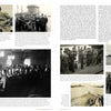 A two-page spread from "German U-Boat Ace Peter Cremer" by Schiffer Publishing, Ltd. displays black-and-white photos of military personnel, warships, and the U-333 submarine in a balanced, organized layout.